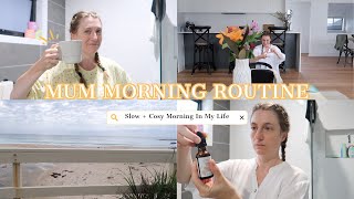 🌞 FIRST TIME MUM MORNING ROUTINE | Slow and Cozy Morning + Life With A New Baby!