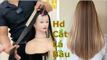 Hướng dẫn cắt chiếc lá bầu