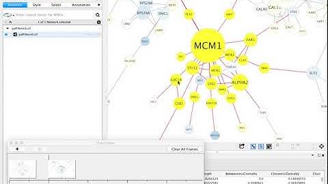 Animation in Cytoscape