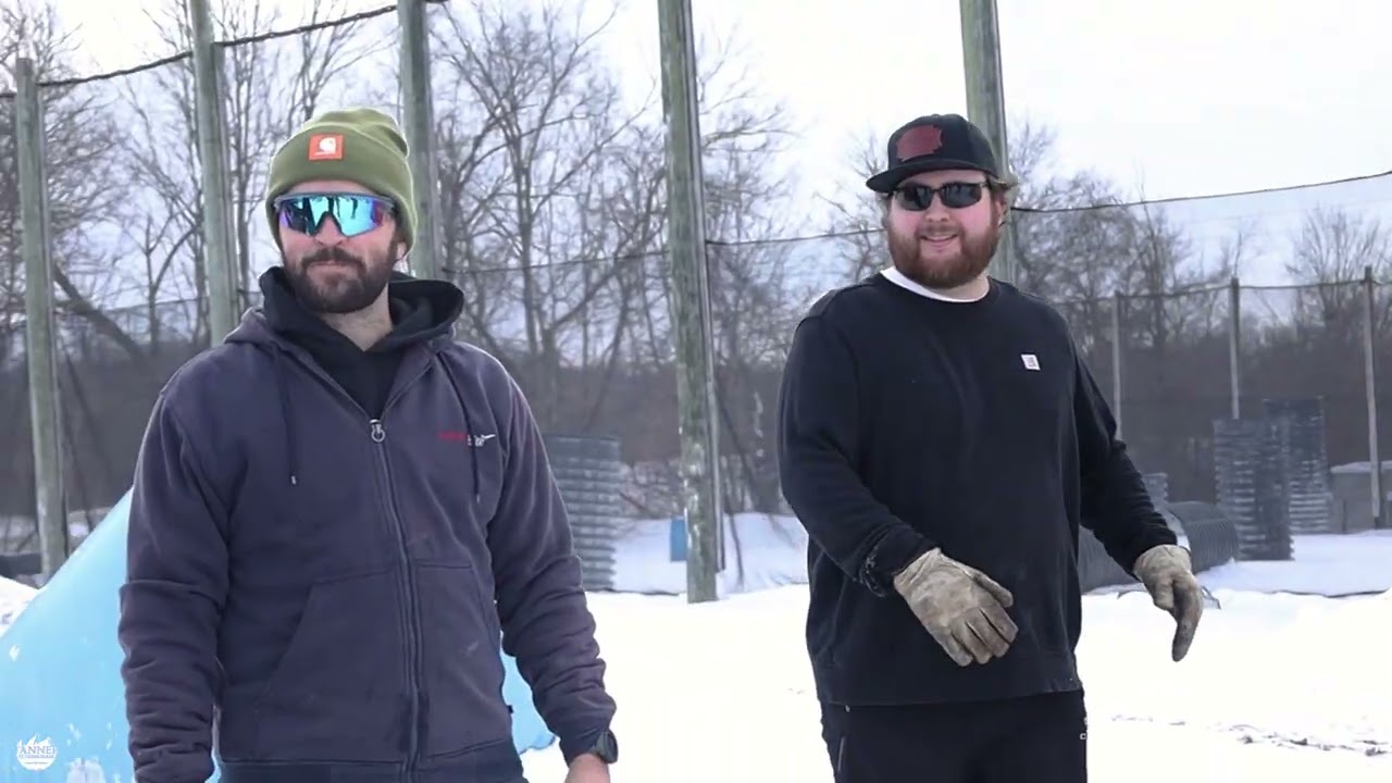 Видеоблог с зимней тренировки в SplatterPark!!