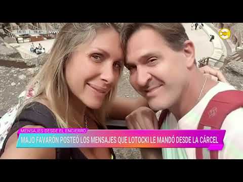Majo Favarón posted the messages Lotocki sent her from prison │VLC │ 09/10/26