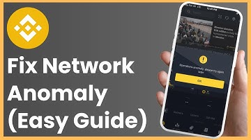 How To Fix Binance Network Anomaly - Fix Binance Network Connection Error !