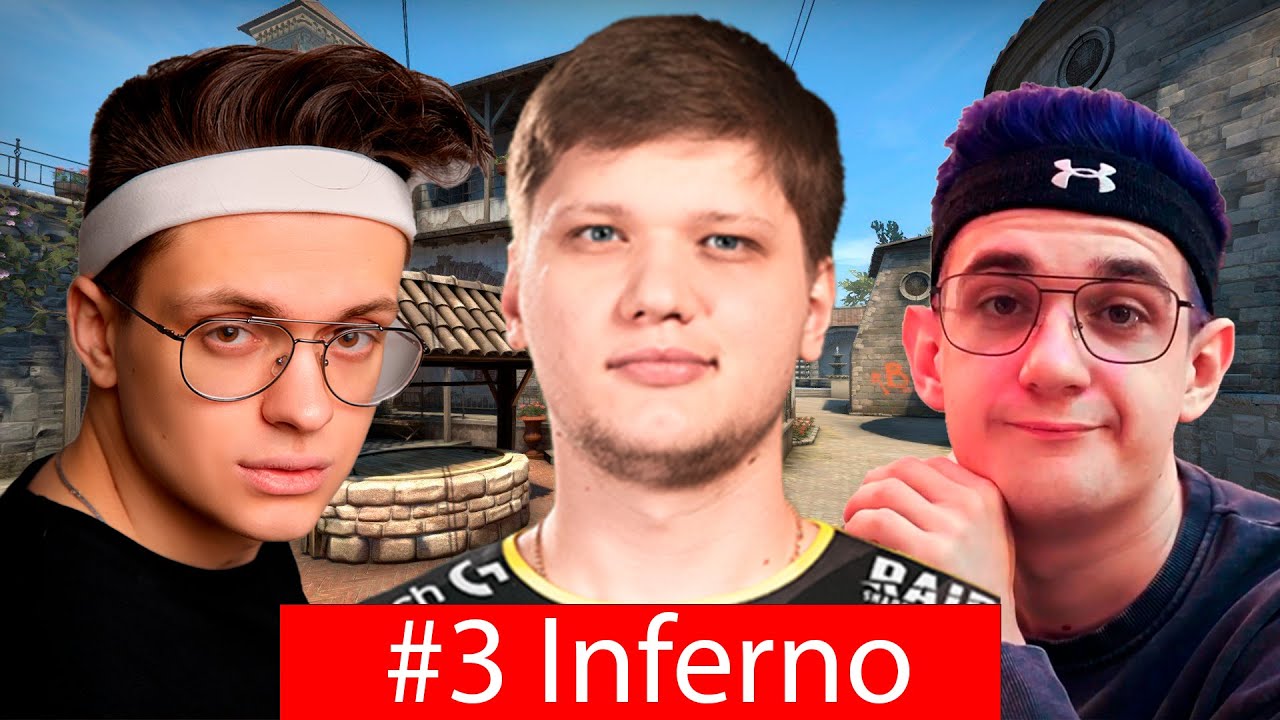 FACEIT! S1mple, Evelone, Buster, Strogo, Karavay (map 3, Inferno ...