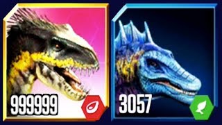 INDORAPTOR vs LEVEL 3000 BONITASAURA (JURASSIC WORLD)