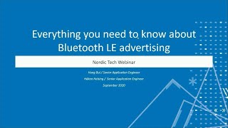 Everything you need to know about Bluetooth Low Energy advertising