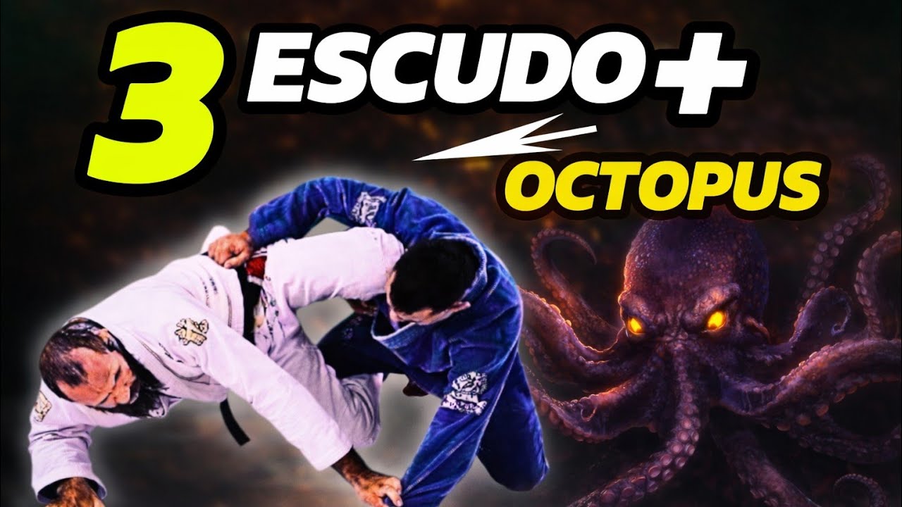 Guarda-Escudo que vira Octopus: 5 raspagens em sequência