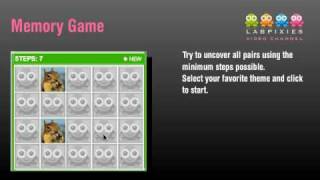 LabPixies Memory Game
