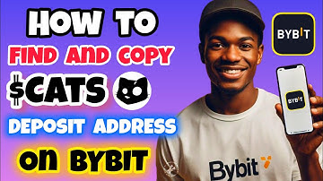 How to Find and Copy your CATS Deposit Address on Bybit | Get Your CATS Token Address on Bybit