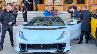 Ferrari Pilot Charles Leclerc Spotted In Casino, Amazing Carspotting In Monaco.