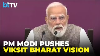 PM Modi Chairs NITI Aayog Meeting, Pushes Viksit Bharat 2047 Vision Amid Global Uncertainty