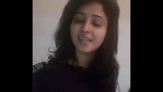 Krishnadasi Actress Sana Singing Shaans Aksar So Awesome