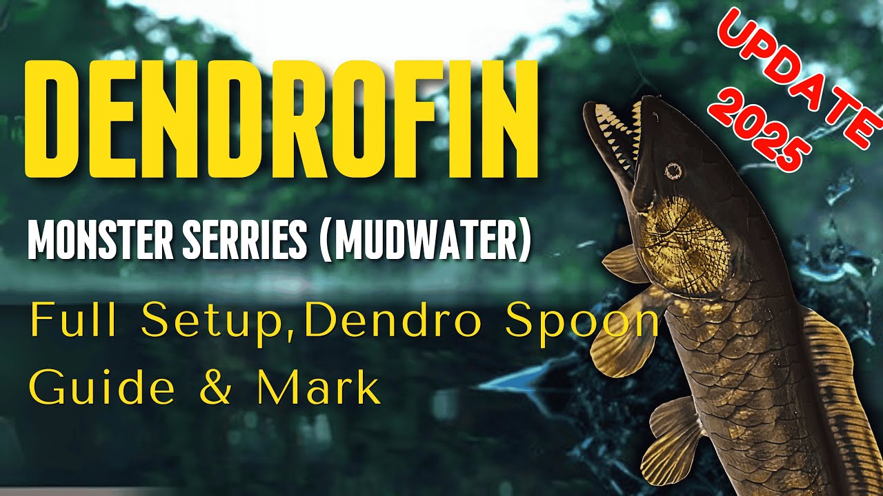 🐟 Как поймать дендрофинового монстра 🎣 | Руководство по ловле грязевого монстра (место, пиковое в...
