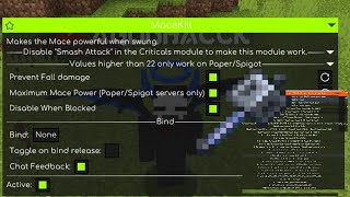 Minecraft Op Macekill Addons For Meteor Client 1.21.4
