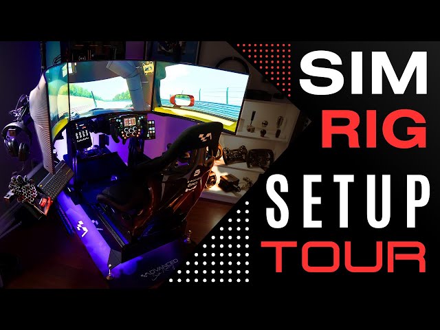 Take A Look Inside My Sim Racing Setup & Home Office! 