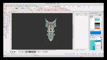 How to Change Thread Chart in Wilcom Embroidery Studio E4.2 | Step-by-Step Tutoria