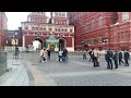 Москва 04 11 2021, Красная площадь на профилактике, фастфуд "на коленке".