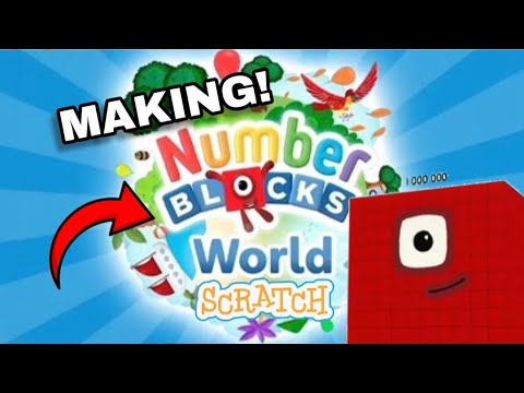[DAY 1] Making Numberblocks World! (SCRATCH) - YouTube