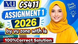 CS411 Assignment 1 Solution 2026||CS411 Assignment 1 2026