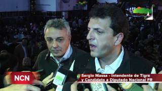 C5Tv - El Talar vibró con Massa en una fiesta multitudinaria