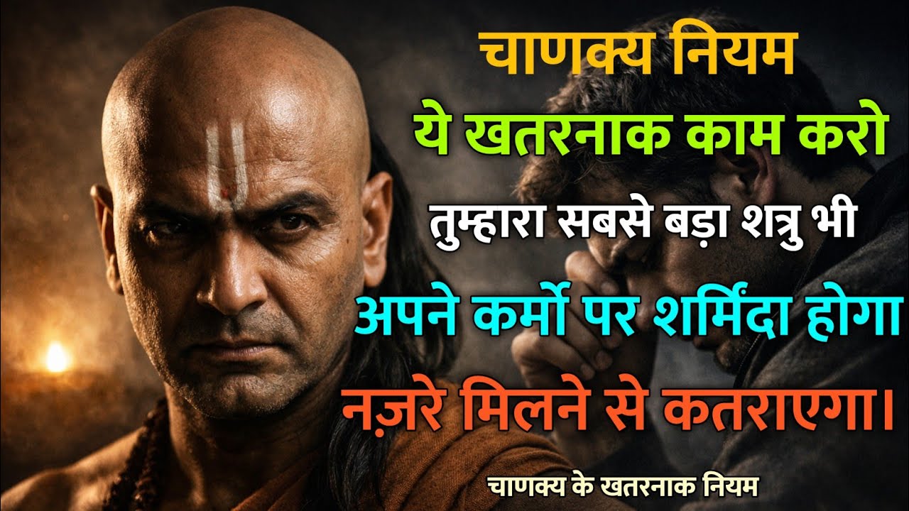 ये खतरनाक काम करो तुम्हारा दुश्मन खुद शर्म से नज़रें झुका लेगा | चाणक्य माइंडसेट
