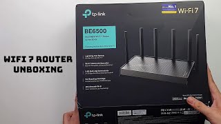 TP Link BE400 WiFi 7 Router Unboxing and Setup