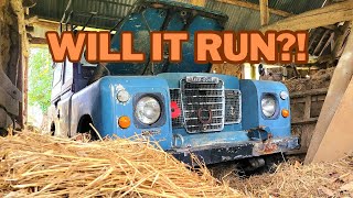 Land Rover Series 3 | WILL IT RUN?! Day 1 of bodging my 4x4 | BARN FIND IN FRANCE!