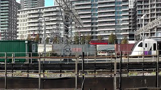 Seven Trains In 3 Minutes 30 Seconds At Stratford Station London