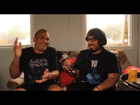 SUICIDAL TENDENCIES Interview at Roskilde Fest 2013 on Metal Injection