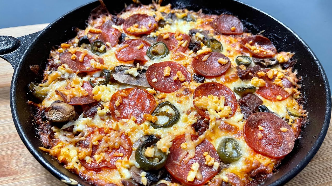 Keto Pizza Skillet YouTube