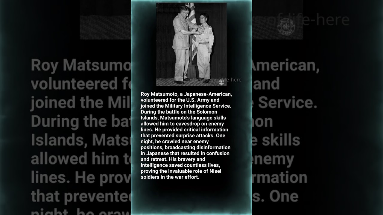Roy Matsumoto — The Nisei Hero of the Solomon Islands