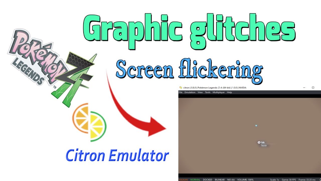 Citron Emulator | How to fix Graphic glitches / Screen flickering