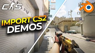 How to Import Counter-Strike 2 Replays Into Blender 3D to Create POVs and Cinematics