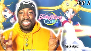 MY FIRST TIME EVER WATCHING Sailor Moon Crystal EP 1 - Act. 1 Usagi - Sailor Moon | PLEASE HIT LIKE