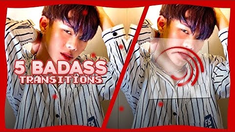 5 badass transitions | alight motion tutorial