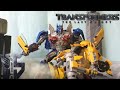Transformers 5 (LATINO)  Bumblebee vs Nemesis Prime Stop motion