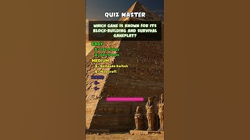 Quick quizzes about video games        #shorts
