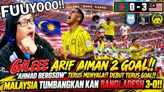 Download Lagu FUUUHHH‼️ BERGSHOW TERUS MELETUP! 🔥 BERGSON SCORE DEBUT‼️ ARIF AIMAN 2 GOL! BANGLADESH KENA 3-0‼️