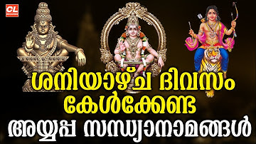 ശനിയാഴ്ച ദിവസം കേട്ടാൽ കാലദോഷങ്ങൾ അകറ്റിത്തരുന്ന അയ്യപ്പ സന്ധ്യാനാമങ്ങൾ | Ayyappa Sandhyanamam
