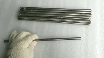 Nickel titanium alloy super elastic and shape memory nitinol bar