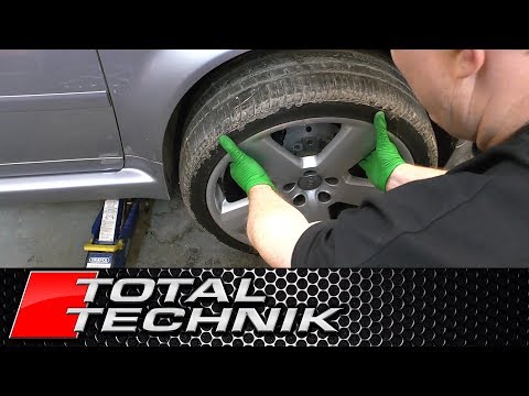 How to Remove Wheel - Audi A6 S6 RS6 - C5 - 1997-2005 - TOTAL TECHNIK