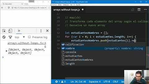 ✅Curso JAVASCRIPT⚙️ESTRUCTURAS DE DATOS 3 9 Recorrer Arrays