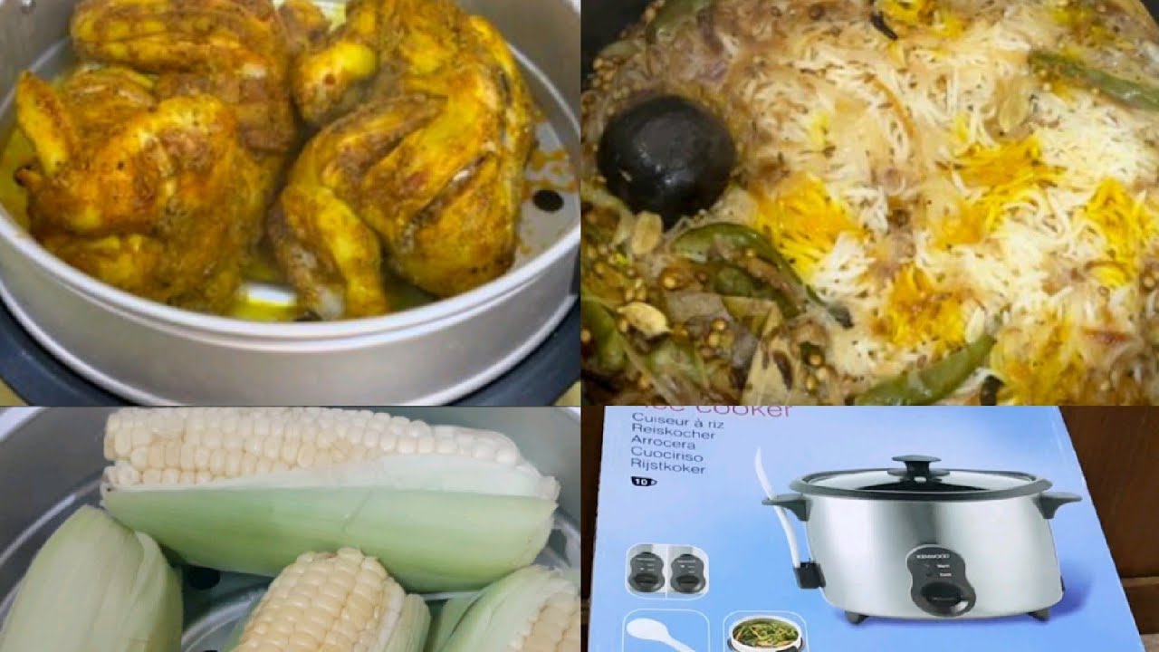 KENWOOD Rice Cooker Unboxing Vedio Eima's Spicy world YouTube