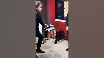 Niemann Hans so Happy  Interview beating Magnus Carlsen #shorts #chess