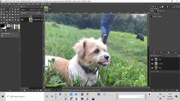 Gimp image removal tutorial Heal Selection