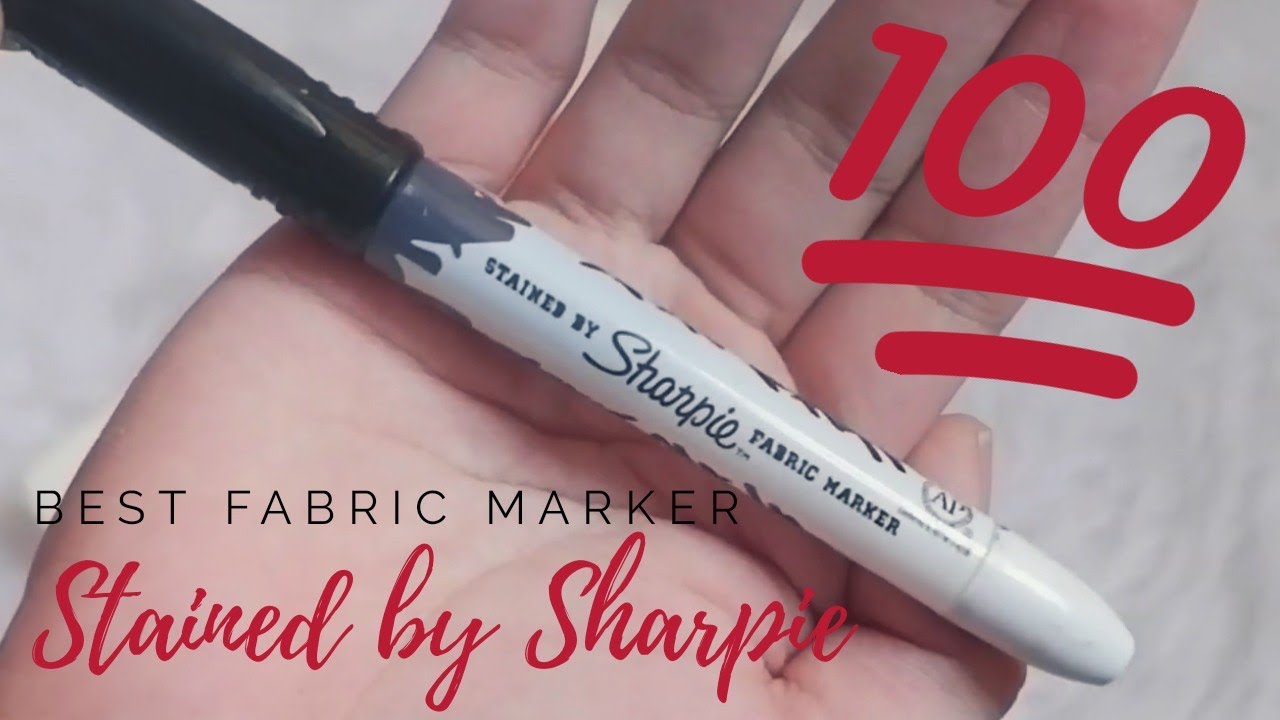 Stained by Sharpie Fabric Marker YouTube