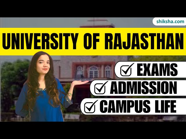 University of Rajasthan (UNIRAJ) Full Guide | Admission, Exams, Campus Life! #uniraj #collegelife