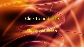 PowerPlugs: Video Backgrounds for PowerPoint -- Abstract-netm-717