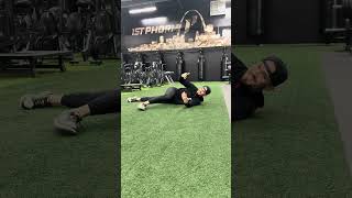 Side Lying Rotation + Shoulder Sweep **