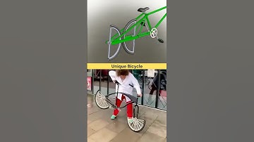 Unique Design ✅ #bicycle #unique #design #cad #cam #solidworks #3ddesign #engineering #mechanical