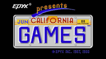 California Games (Amiga 50Hz) - Intro / Attract Mode